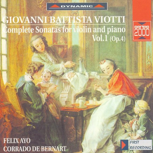 Felix Ayo, Corrado De Bernart - Complete sonatas for violin and piano. Vol 1-3: Op. 4 (1997-1998)