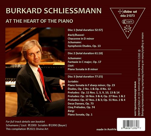 Burkard Schliessmann - At the Heart of the Piano (2021)