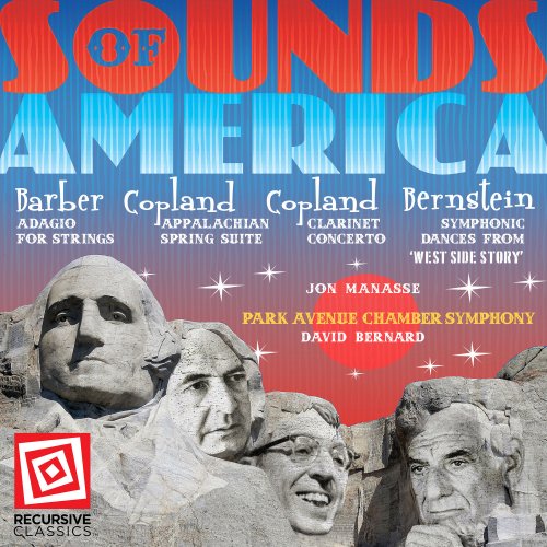 David Bernard & Park Avenue Chamber Symphony - Sounds of America: Barber, Copland and Bernstein (2021) [Hi-Res]