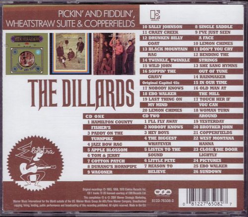 The Dillards - Pickin' & Fiddlin', Wheatstraw Suite and Copperfields (Reissue, Remastered) (1965-70/2004)