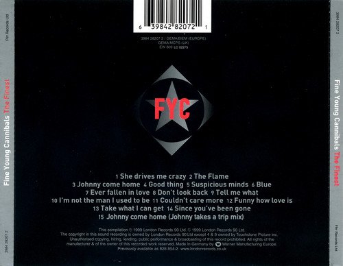 Fine Young Cannibals - The Finest (1999) CD-Rip