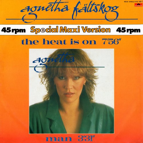 Agnetha Faltskog - The Heat Is On (Special Maxi Version) (Netherlands 12") (1983)