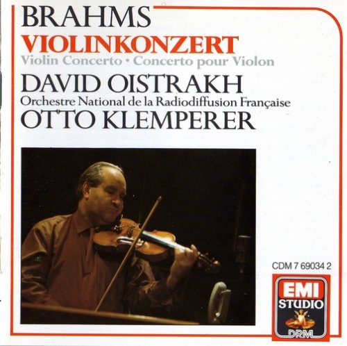 David Oistrakh, Otto Klemperer - Brahms: Violin Concerto (1987) CD-Rip