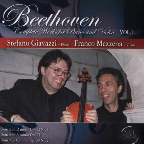 Bruno Mezzena, Stefano Giavazzi - Beethoven: Complete works for piano and violin. Volumes 1, 2, 3 (2008-2009)