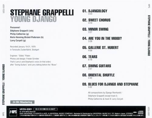 Stephane Grappelli - Young Django (1979) CD Rip