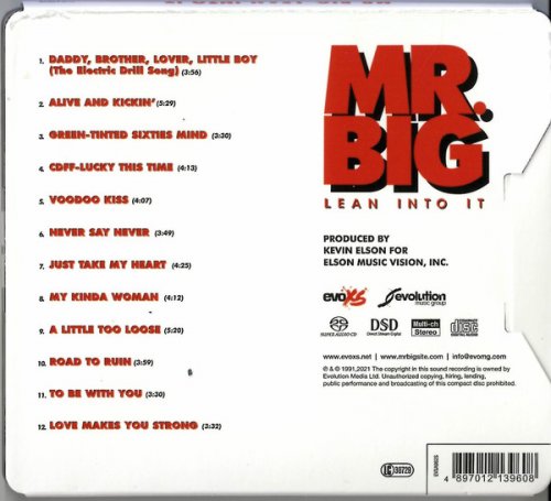 Mr. Big - Lean Into It (30th Anniversary Edition) (2021) [SACD]