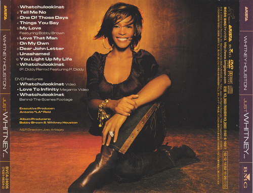 Whitney Houston - Just Whitney (Japan Edition) (2002) CD-Rip