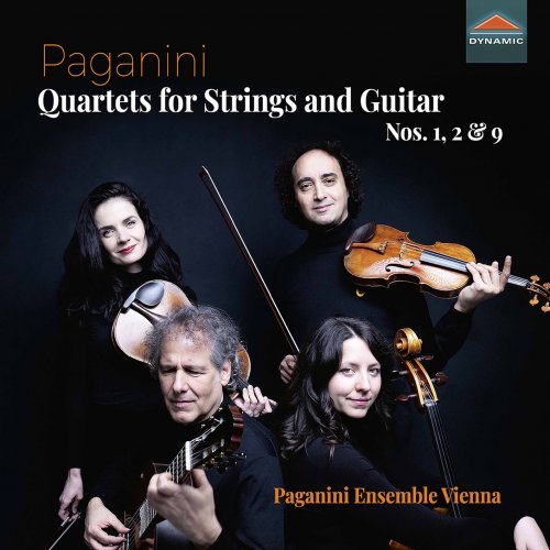 Paganini Ensemble Vienna - Paganini: Quartets for Strings & Guitar Nos. 1, 2 & 9 (2021) [Hi-Res]