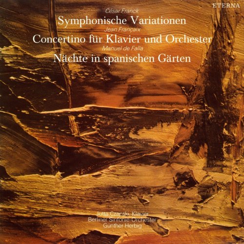 Jutta Czapski - Franck: Symphonische Variationen / Françaix: Concertino für Klavier und Orchester / de Falla: Nächte in spanischen Gärten (1985/2021) Hi-Res