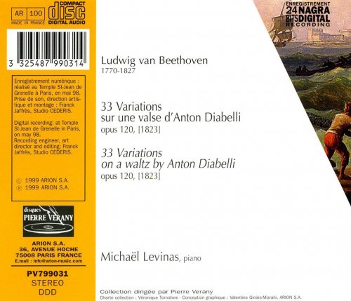 Michaël Levinas - Beethoven: Variations Diabelli (2010)