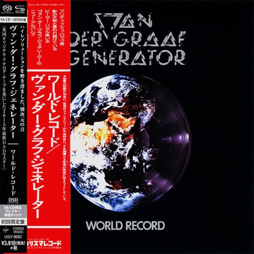 Van Der Graaf Generator - World Record (1976/2015) SACD, UIGY-9682, RE, RM, JAPAN