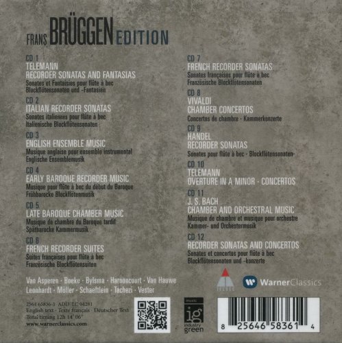 Frans Bruggen - Frans Bruggen Edition (2013) [12CD Box Set]