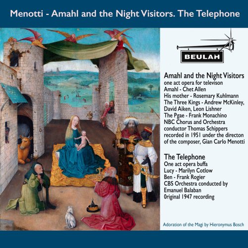 Various Artists - Menotti: Amahl and the Night Visitors, the Telephone (2021)