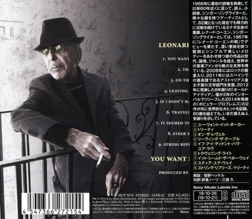 Leonard Cohen - You Want It Darker (2016) [Japan Edition]