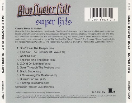 Blue Oyster Cult - Super Hits (1998)