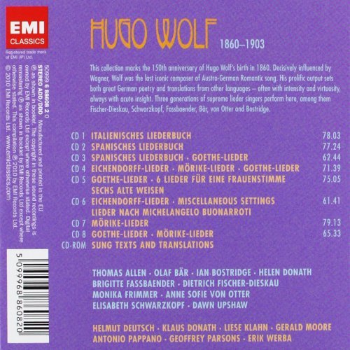 VA - Hugo Wolf: The Anniversary Edition (2010) [9CD Box Set]