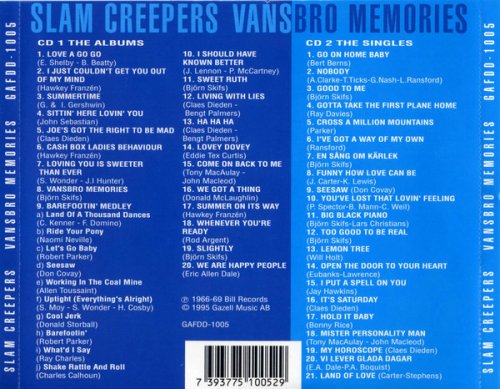 Slam Creepers - Vansbro Memories (1995)