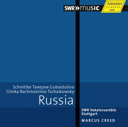 SWR Vokalensemble Stuttgart, Marcus Creed - Russia: Schnittke, Tanejew, Gubaidulina, Glinka, Rachmaninov, Tschaikovwsky (2014)