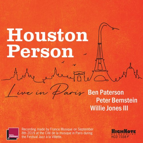 Houston Person - Houston Person Live in Paris (2021) [Hi-Res]