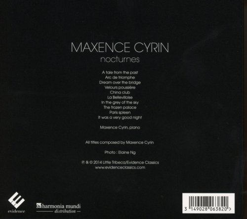 Maxence Cyrin - Nocturnes (Solo Piano) (2015) [Hi-Res]