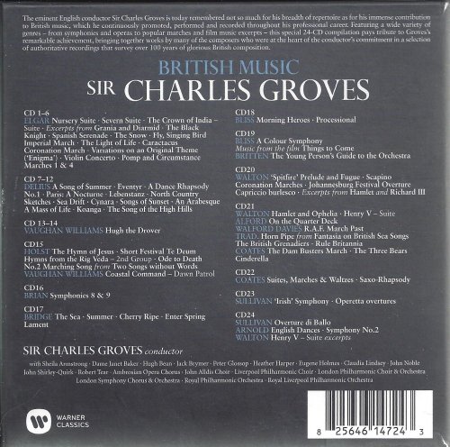 Charles Groves - British Music (2015) [24CD Box Set]