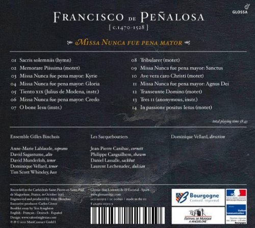 Dominique Vellard - Missa Nunca Fue Pena Mayor (2011)