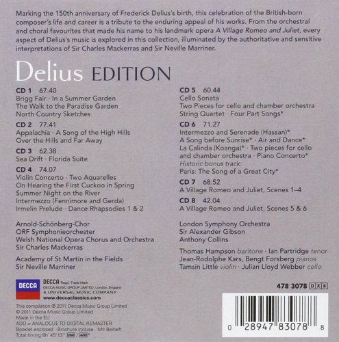 Delius Edition [8CD] (2011)