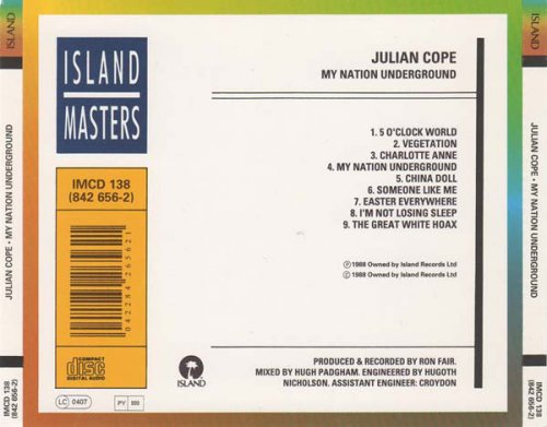 Julian Cope - My Nation Underground (Reissue) (1988)