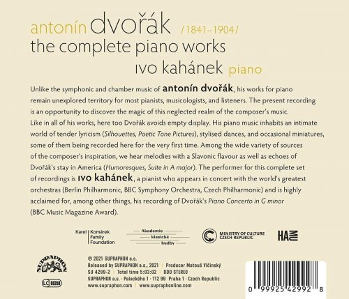 Ivo Kahanek - Dvořák: The Complete Piano Works [4CD] (2021) [Hi-Res]