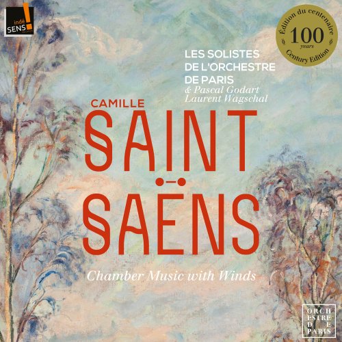 Pascal Godard, Laurent Wagschal, Les Solistes de l'orchestre de Paris - Saint-Saëns: Chamber Music with Winds (2021)