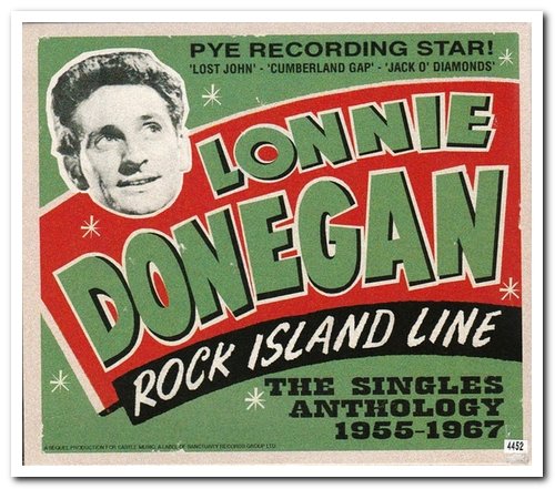 Lonnie Donegan - Rock Island Line: The Singles Anthology 1955-1967 [3CD Remastered Box Set] (2002)