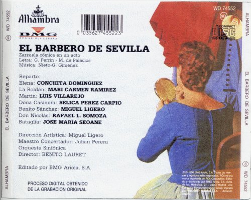 Benito Lauret - El Barbero De Sevilla (1990)