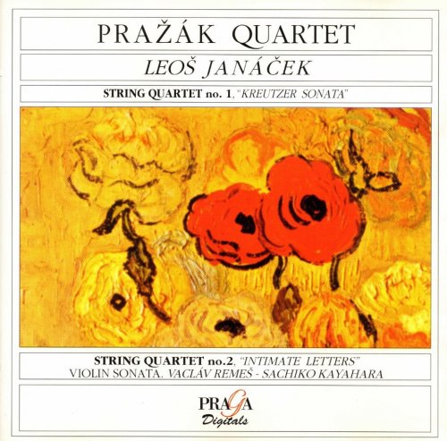 Prazak Quartet, Sachiko Kayahara - Janacek: String Quartet Nos. 1 & 2; Violin Sonata (1997)