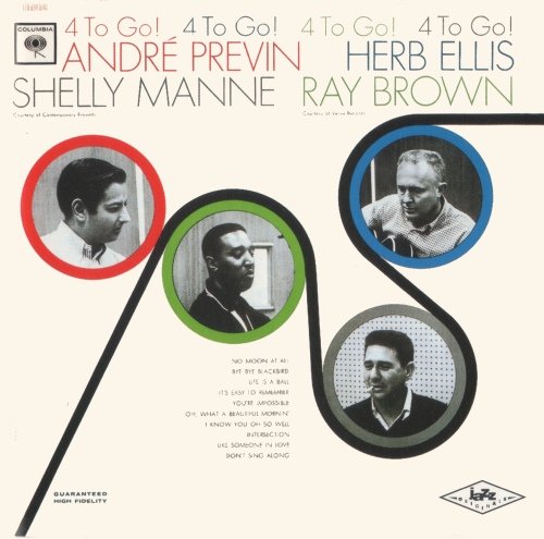 Andre Previn, Herb Ellis, Shelly Manne, Ray Brown - 4 To Go! (1963) CD Rip