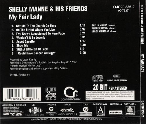 Shelly Manne & His Friends - My Fair Lady (1956) 320 kbps+CD Rip