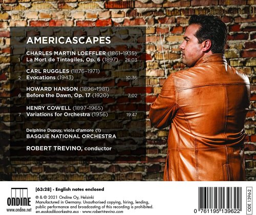 Basque National Orchestra & Robert Trevino - Americascapes (2021) [Hi-Res]