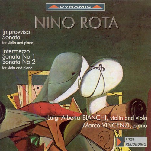 Luigi Alberto Bianchi, Marco Vincenzi - Nino Rota: Viola Sonatas Nos. 1 & 2, Violin Sonata, Improvviso, Intermezzo (1998)