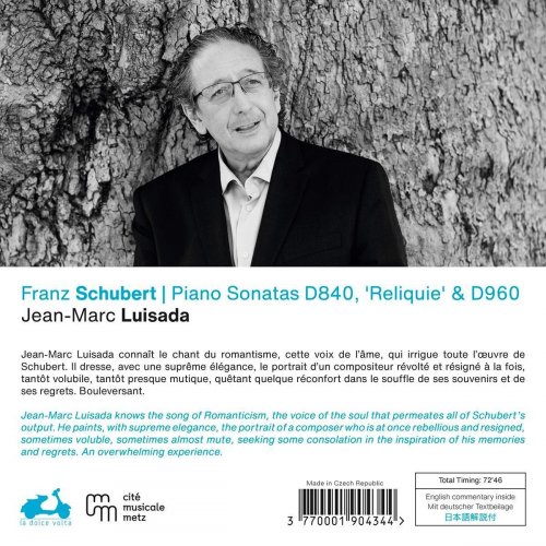 Jean-Marc Luisada - Schubert: Piano Sonatas D. 840 & D. 960 (2021) [Hi-Res]