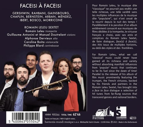 Romain Leleu Sextet - Face(s) à Face(s) (Bonus Track Version) (2021) [Hi-Res]