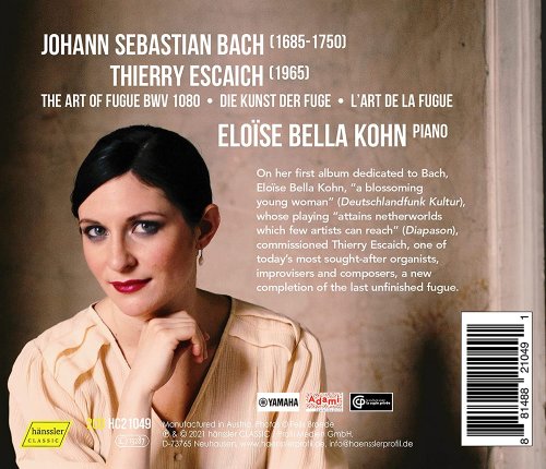 Eloïse Bella Kohn - J.S. Bach: The Art of Fugue, BWV 1080 (2021) [Hi-Res]