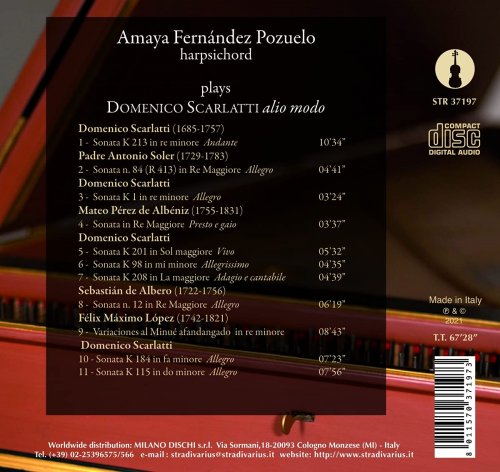 Amaya Fernández Pozuelo - Scarlatti, Soler & Others: Keyboard Works (2021) [Hi-Res]