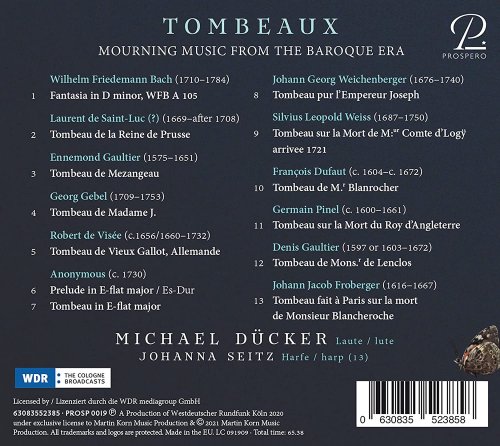 Michael Dücker - Tombeaux - Remembrances (2021) [Hi-Res]