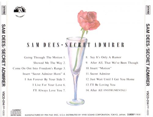 Sam Dees - Secret Admirer (1990) 320 kbps