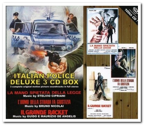 VA - Italian Police: La Mano Spietata Della Legge & Il Grande Racket & L'Uomo Della Strada Fa Giustizia [3CD Remastered Limited Edition Box Set] (2007)