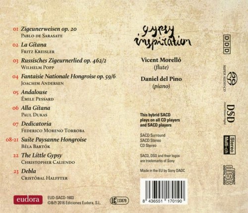 Vicent Morelló & Daniel Del Pino - Gypsy Inspiration (2016) [DSD & Hi-Res]