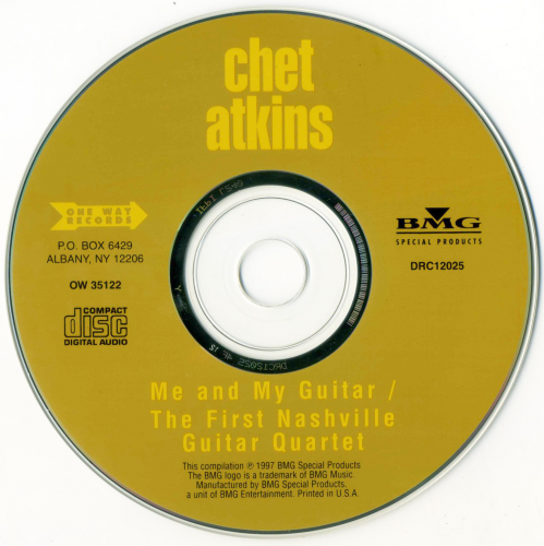 Chet Atkins - Me and My Guitar  / The First Nashville Guitar Quartet (1997)