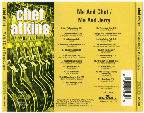 Chet Atkins -  Me and Chet / Me and Jerry (1998)