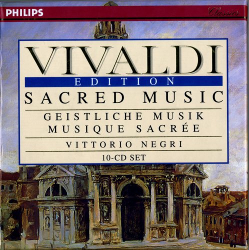 Vittorio Negri - Vivaldi: Sacred Music (1998) [10CD Box Set]