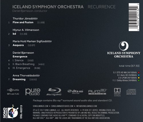 Iceland Symphony Orchestra & Daniel Bjarnason - Recurrence (2017) [DSD & Hi-Res]