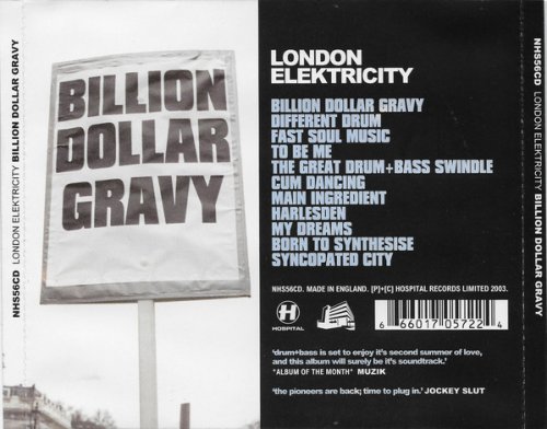 London Elektricity - Billion Dollar Gravy (2003) [CD-Rip]